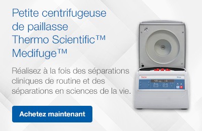 Petite centrifugeuse de paillasse Thermo Scientific™ Medifuge™ 