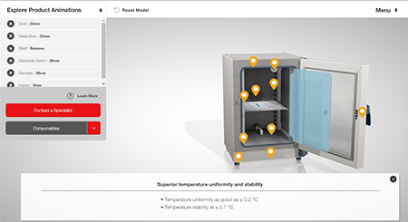 Heratherm Microbiological Incubators 3D Tour