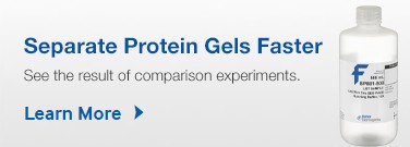 Separate Protein Gels Faster