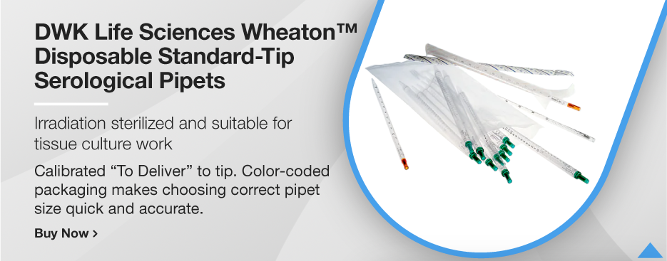 DWK Life Sciences Wheaton™ Disposable Standard-Tip Serological Pipets