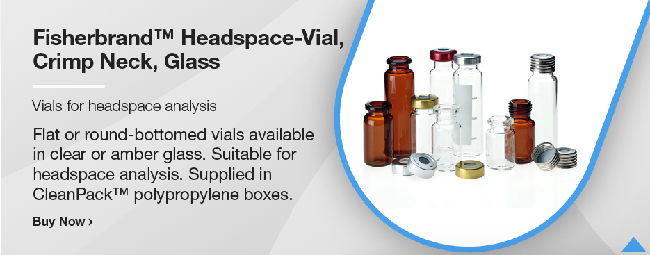 Fisherbrand™ Headspace-Vial, Crimp Neck, Glass