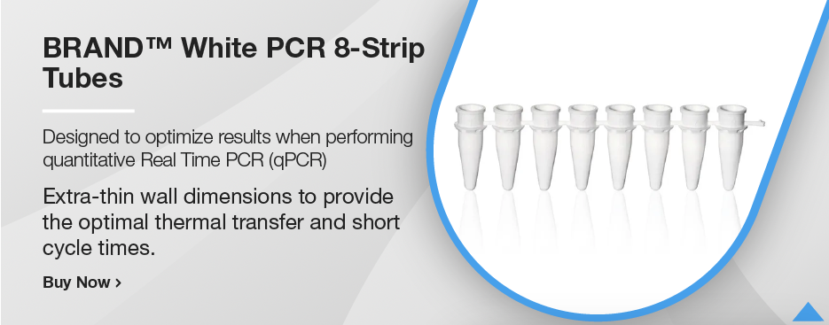 BRAND™ White PCR 8-Strip Tubes