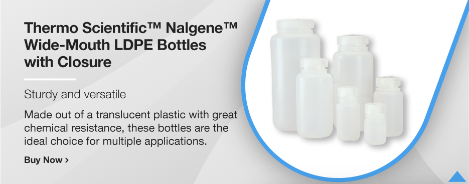 Thermo Scientific™ Nalgene™ Wide-Mouth LDPE Bottles with Closure